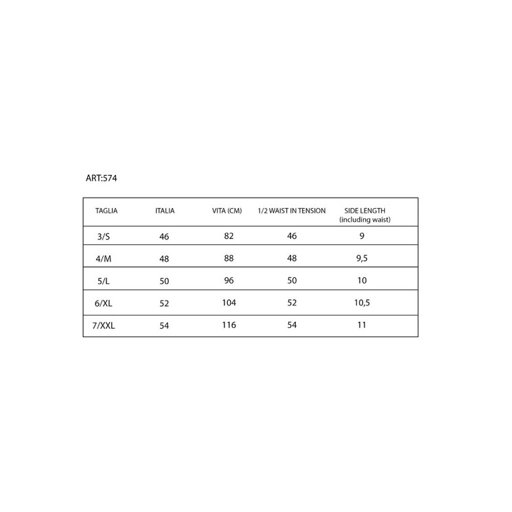 Navigare (4 pezzi) Slip uomo Taglie forti in cotone elasticizzato 574B