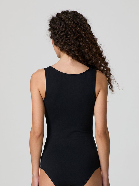 Body Donna spalla Larga Jadea 4152 in Cotone Elasticizzato