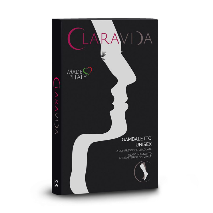 Claravida Gambaletto uomo preventivo compressione media 14-16 mmHg