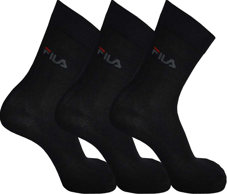 3 paia Calzino corto sportivo UNISEX in cotone F9630 FILA