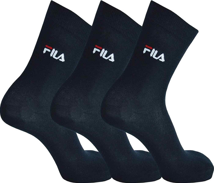 3 paia Calzino corto sportivo UNISEX in cotone F9630 FILA