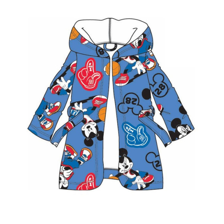 Accappatoio bambino in microfibra Mickey WB7033 Ellepi