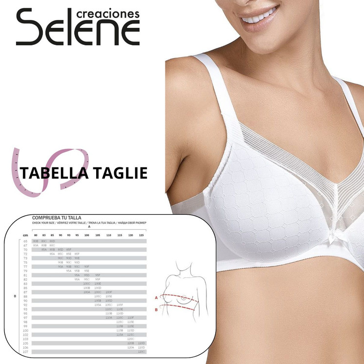 Reggiseno con Ferretto Senza Imbottitura e Doppio Tulle Roxana SELENE