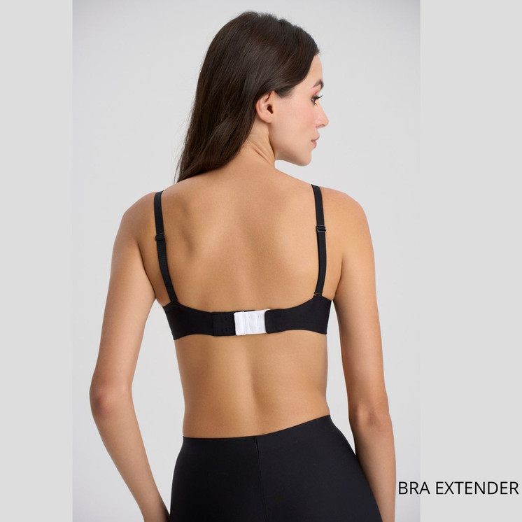 3 Pezzi Estensori reggiseno a 2 ganci in tre Colori Nude Intimates