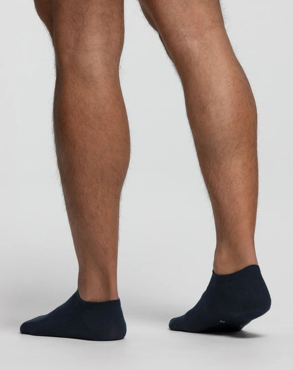 POMPEA (6 Paia) Minicalza Uomo Donna in Cotone Tallone e Punte rinforzate