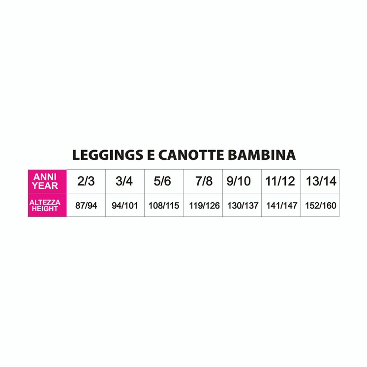 Canotta Bambina Spalla Stretta  in Morbido Cotone Elasticizzato Jadea 282
