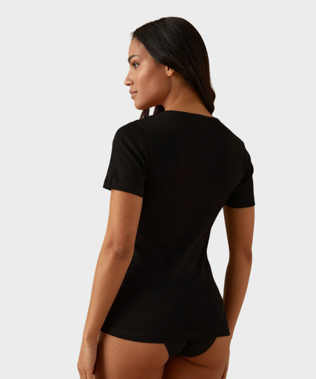 Jadea Maglia Donna Mezza Manica  9202  Inserti in Macramè in Interlock