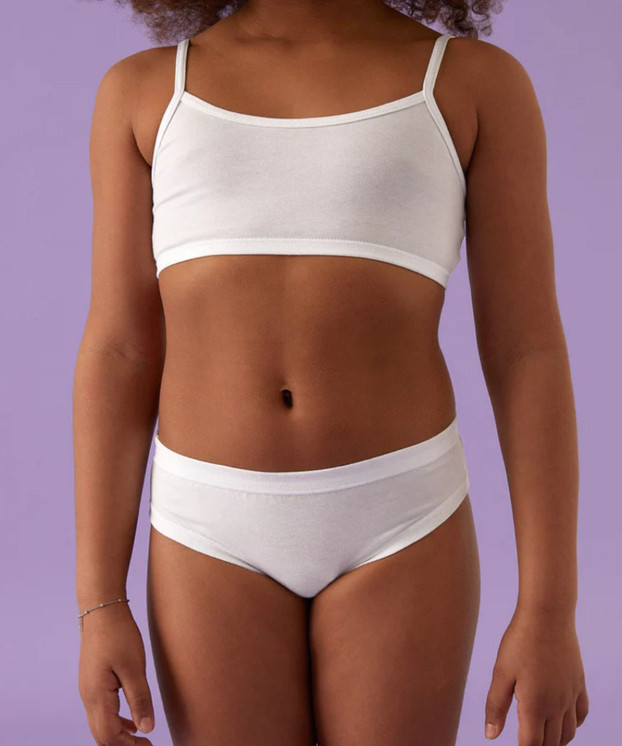 6 Pezzi Slip Bambina Jadea 176 in Cotone Modal