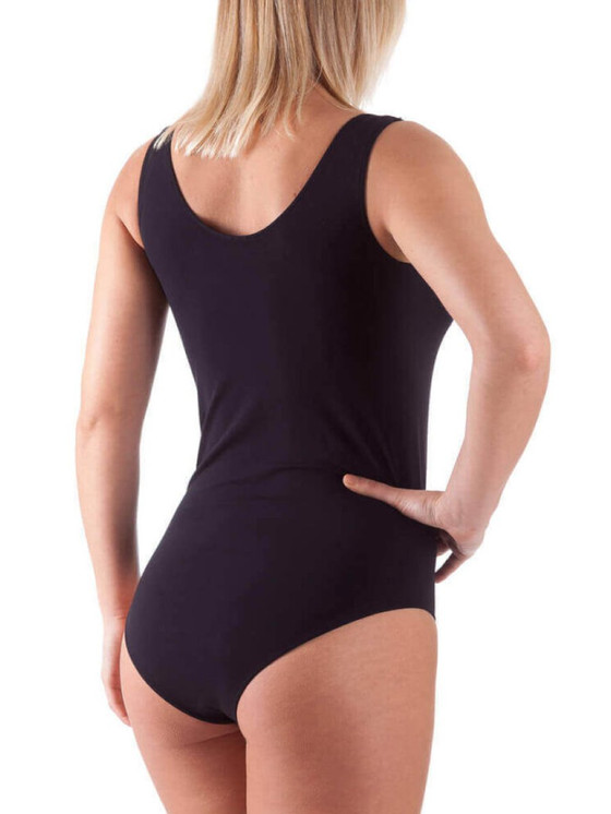 Body Canotta Spalla Larga 090 Bellissima in Microfibra Elasticizzata