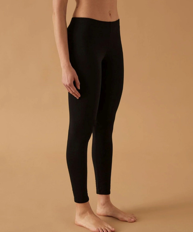 Jadea Leggings  Donna Felpato in Caldo Cotone 4367