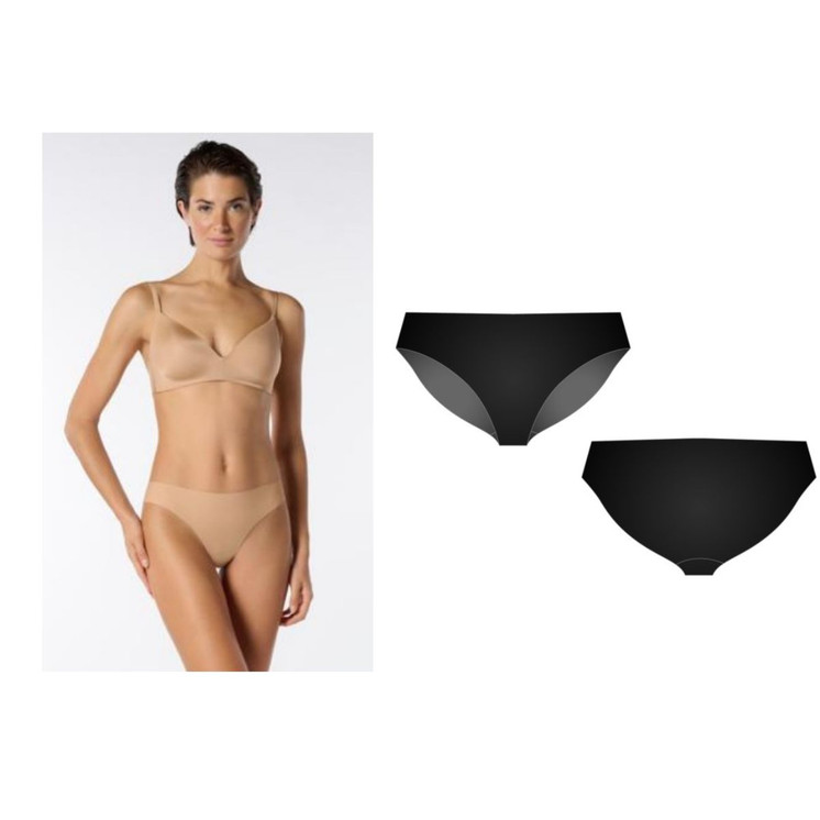 Lepel Slip donna Skin2Skin Taglio Vivo in Tessuto Super-Elastico 2805