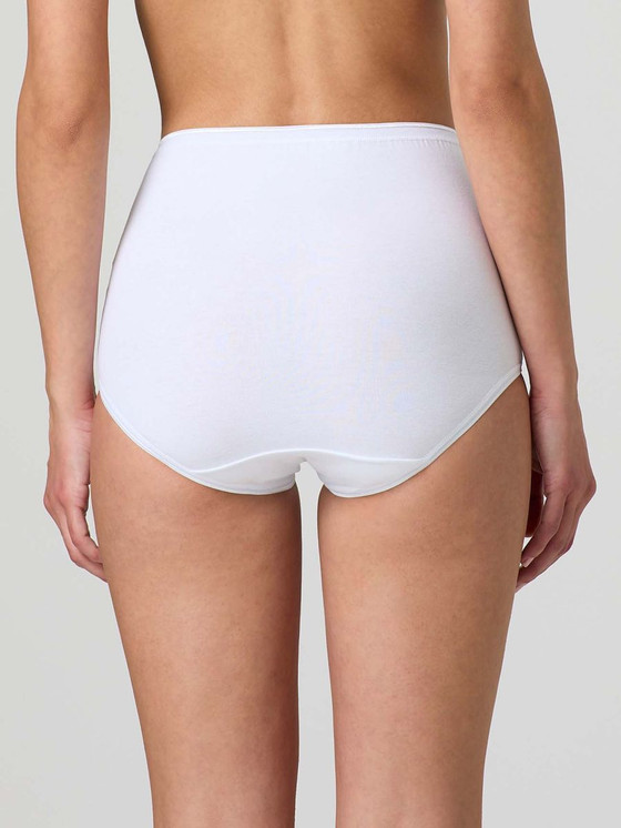 Jadea (6 pezzi ) Slip Culotte Donna Vita Alta 05  in Cotone Elasticizzato