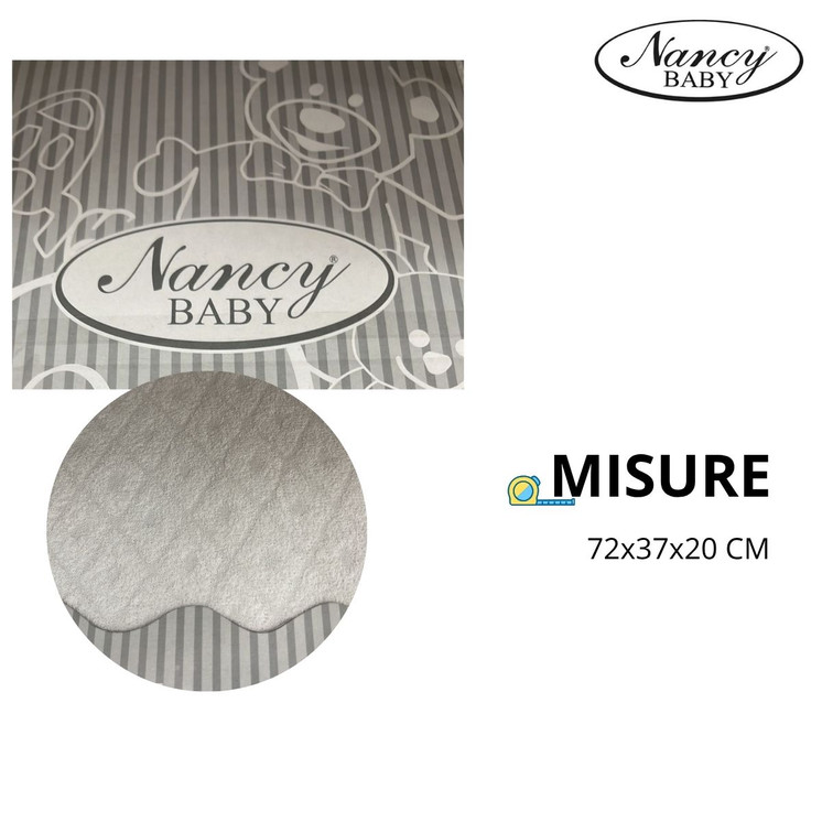 Coprimaterasso sagomato per Carrozzina 72x37x10cm 673 NANCY BABY