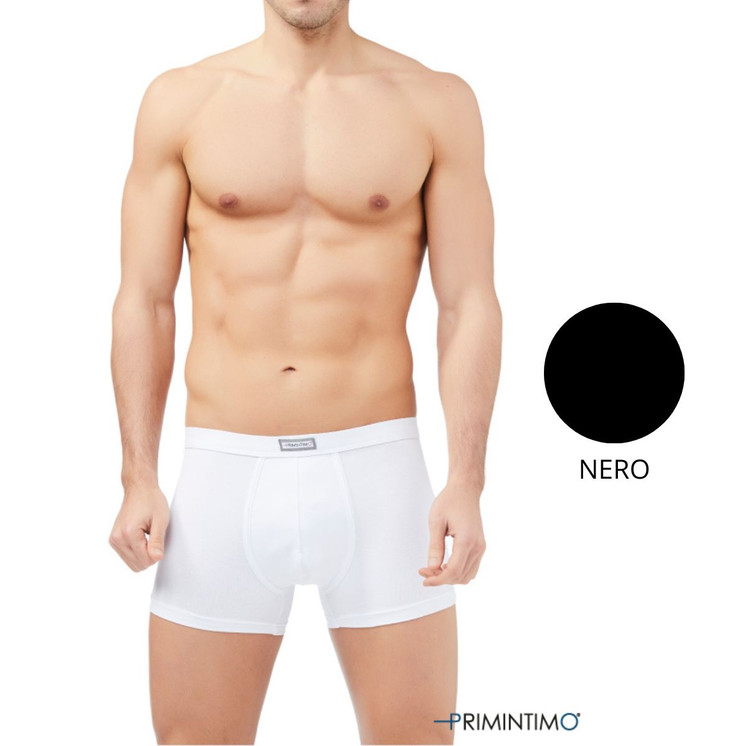 12 Boxer Uomo cotone elasticizzato con tassello antibatterico MP410C PRIMINTIMO