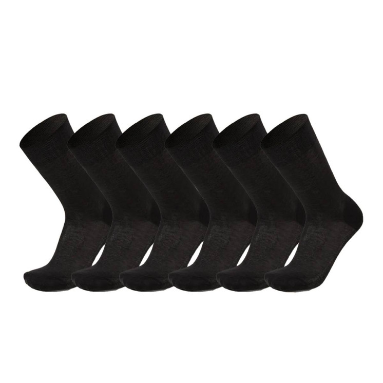 6 Paia calze Chiffon lunghe in filo di Scozia Uomo PUNTO Made in Italy