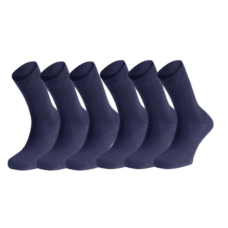 6 Paia calze lunghe rimagliata in cotone uomo Lancaster  Punto Made in Italy