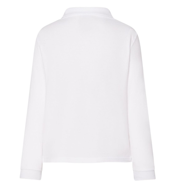Polo piqué bambino/a maniche lunghe, unisex 100% cotone pettinato PKID210LS JHK