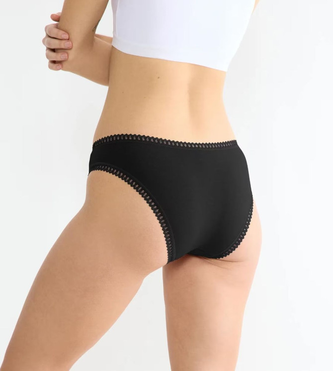 3pz Slip mini donna in cotone,inserti in pizzo elasticizzato GoCrush Mini SLOGGI