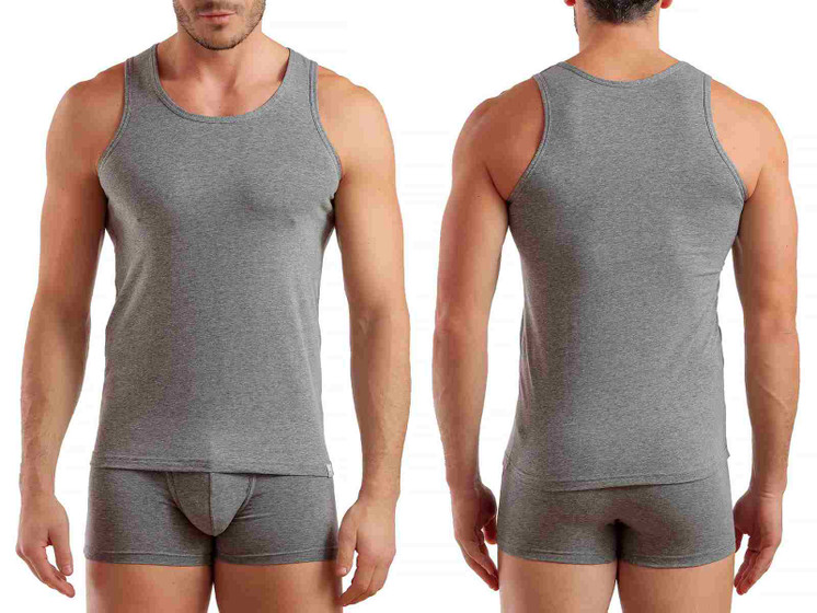 Enrico Coveri ET1002 (3 pezzi) Canottiera Uomo Spalla Larga Cotone Elasticizzato - Offerta Multipack