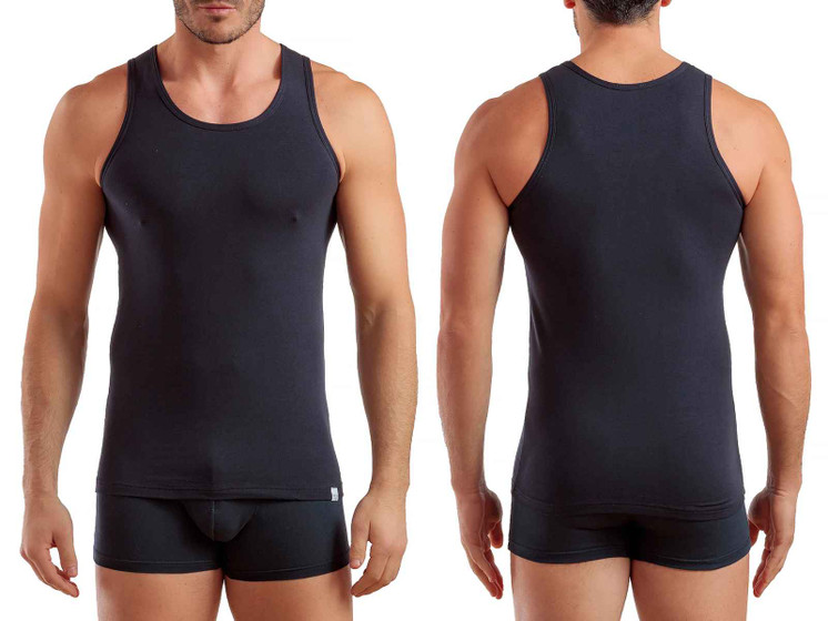 3 Canotte Uomo Spalla larga in Cotone Elasticizzato Enrico Coveri ET1002