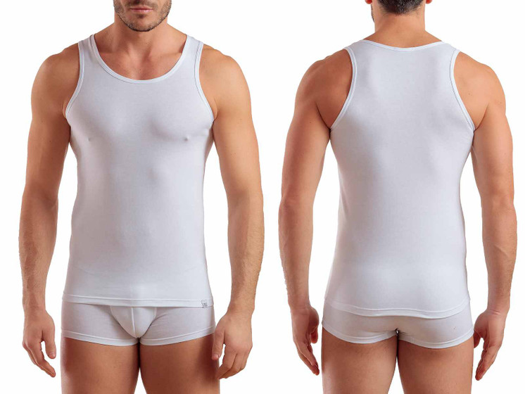 3 Canotte Uomo Spalla larga in Cotone Elasticizzato Enrico Coveri ET1002
