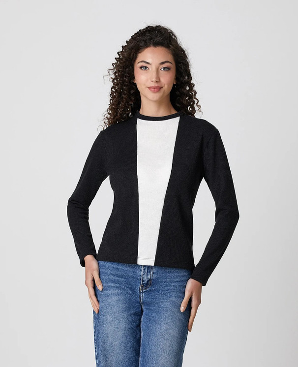 Jadea Maglia donna girocollo manica lunga invernale 4864