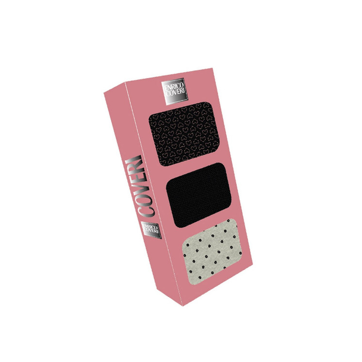 3 Paia Calze donna corta in caldo cotone CADEAUX ENRICO COVERI 3 Paia Calze donna corta in caldo cotone CADEAUX ENRICO COVERI