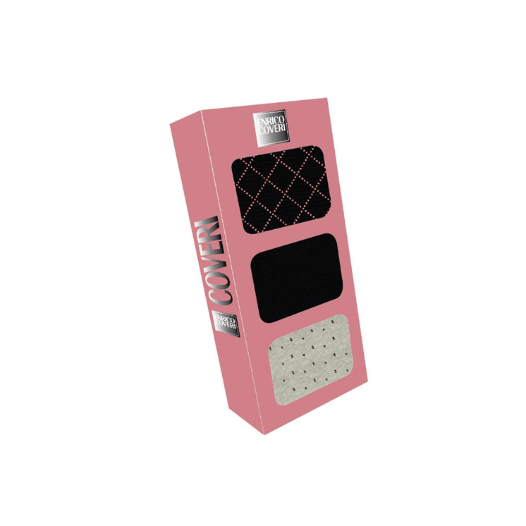 3 Paia Calze donna corta in caldo cotone CADEAUX ENRICO COVERI