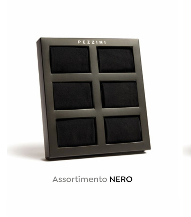 6 Paia Calza corta uomo in caldo cotone UCZ-B06 UNITO PEZZINI