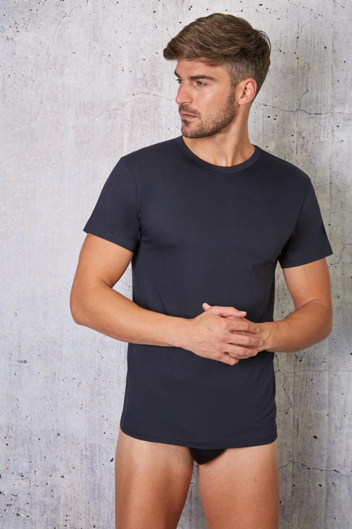 Maglia Uomo Mezza Manica Girocollo in Cotone Interlock 641 ESSE SPERONI