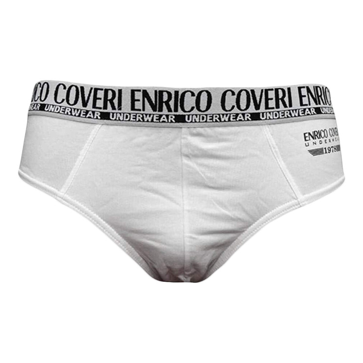 6 Slip Uomo In cotone Bielastico Enrico Coveri ES1500