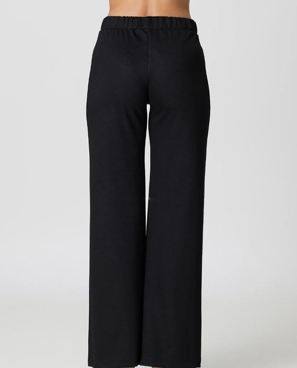 Pantalone in tessuto jacquard con bande frontali 4868 JADEA