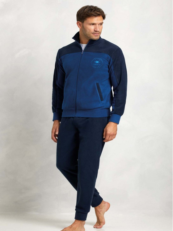 Tuta da uomo full zip in pile GA2023 IL GRANCHIO