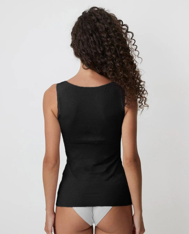 Jadea Canotta Donna spalla larga in modal e cashmere 4709
