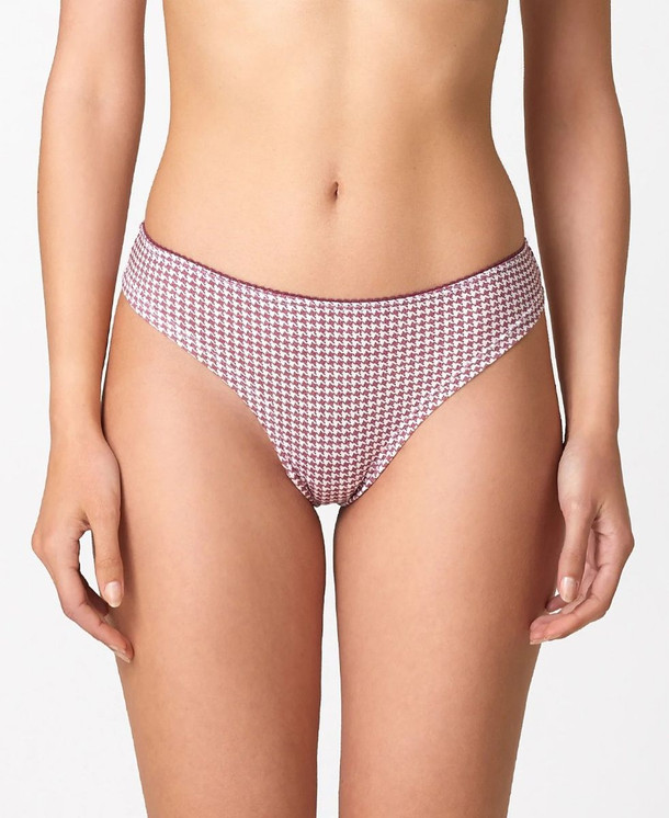 6 Pezzi Brasiliana Donna in cotone elasticizzato fantasia mista 6550 Jadea