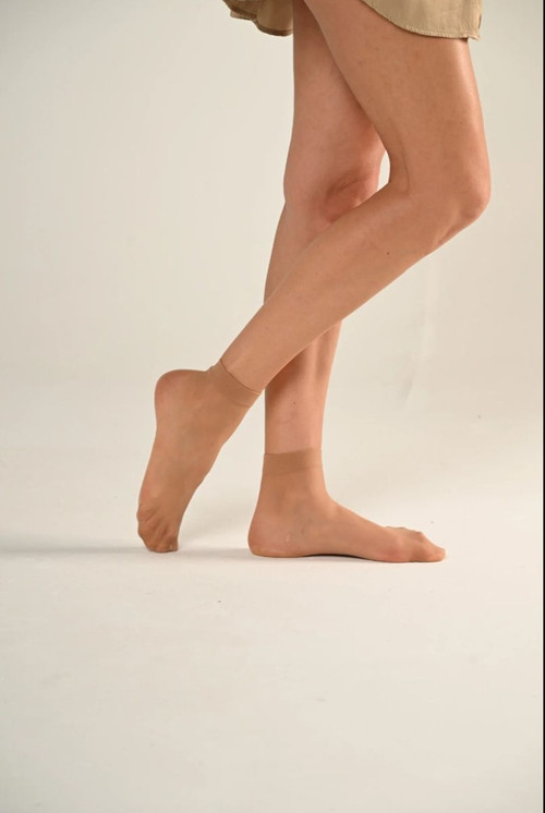 Calzino velato con punta nuda 3D 20 Den BELLISSIMA
