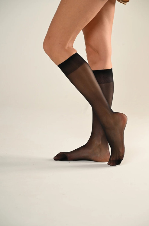 Gambaletto velato con punta nuda 3D 20 Den BELLISSIMA