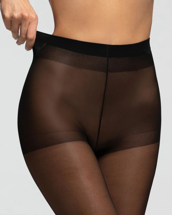3 Paia Collant Donna Top20 Denari Velato Opaco con Corpino e punte rinforzate