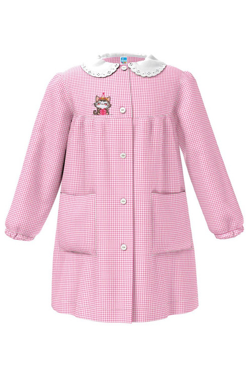 Siggi 33GR4330 Grembiule Scuola Asilo Bambina Con Bottoni Frontali