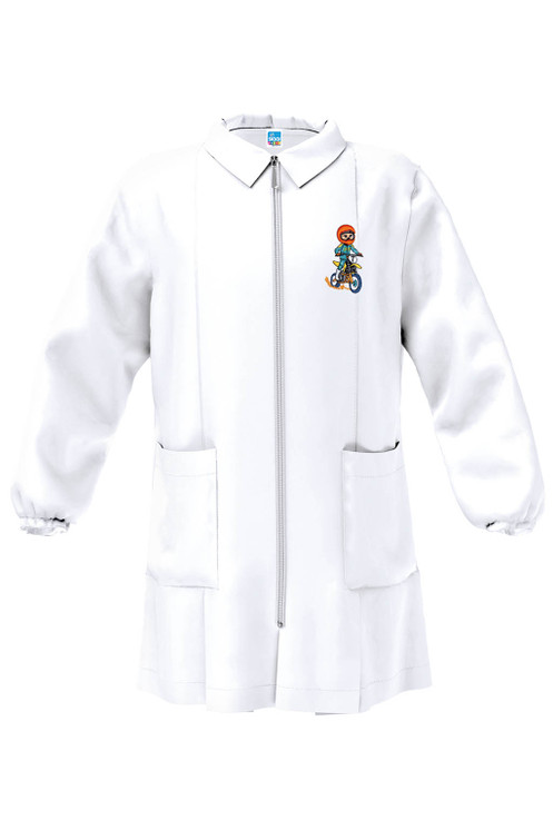 Siggi 33GR4356 Grembiule Scuola Asilo Bambino Con Zip Frontale