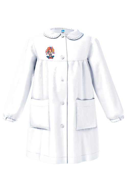 Siggi 33GR4366 Grembiule Scuola Elementare Bambina Con Bottoni Frontali