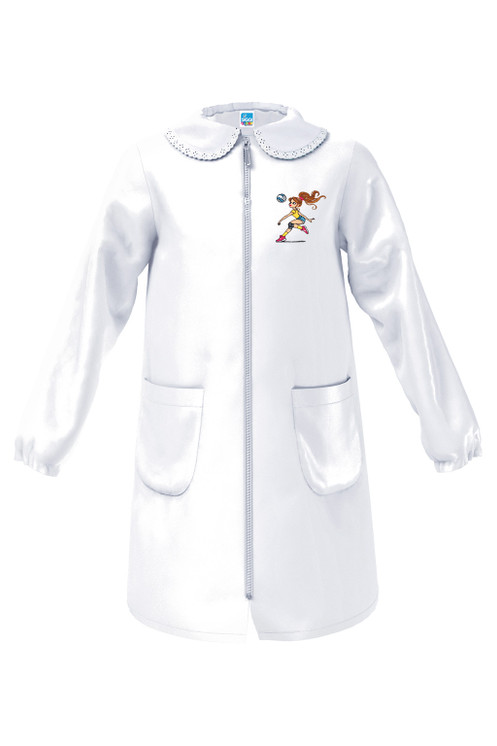 Siggi Grembiule scuola elementare bambina chiusura zip frontali 33GR4374