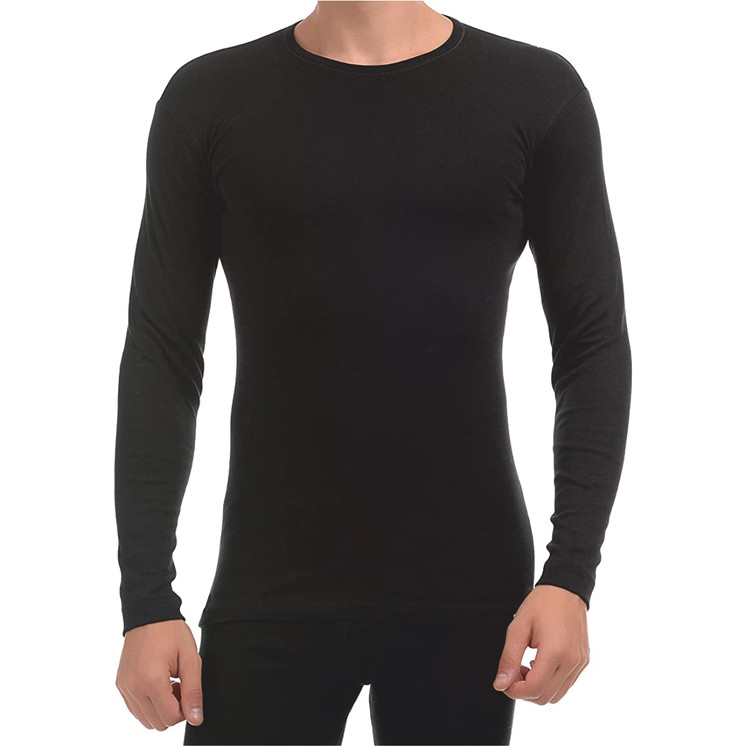 Enrico Coveri ET1204 Maglia Uomo Girocollo Manica Lunga Caldo Cotone - 3 Pz