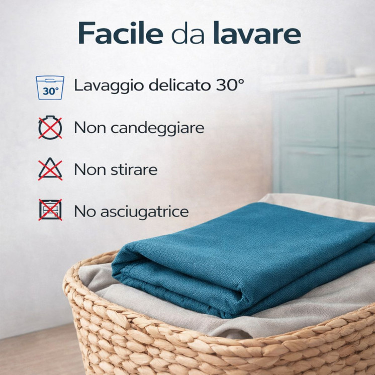 Buccia di Mela Copritavolo 12 posti in tessuto elasticizzato Mixo -Made in Italy