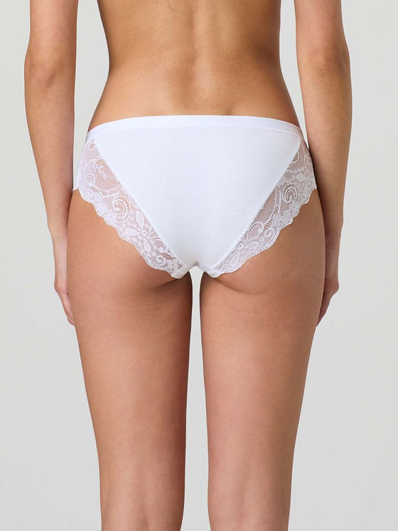 6 Pezzi Slip Donna Jadea 520 in Cotone con bordi in Pizzo