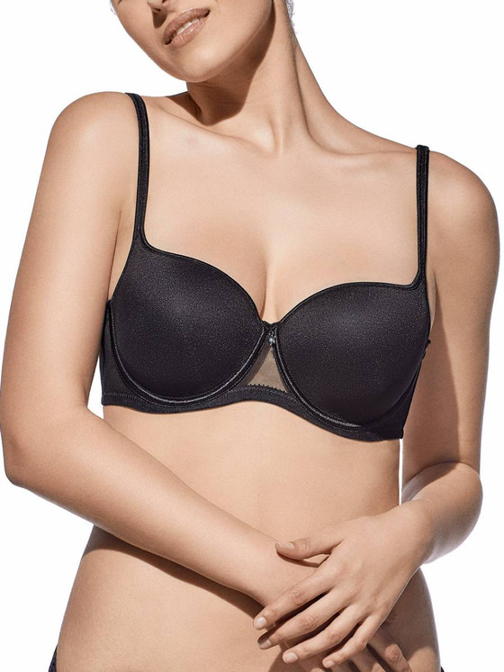 Creaciones Selene Rubi Reggiseno Donna in Microfibra con Ferretto e Coppe Imbottite