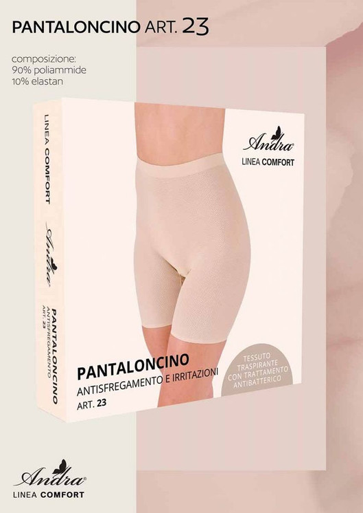 Andra Pantaloncino donna (3 pezzi) invisibile Antisfregamento e irritazioni Linea comfort 23
