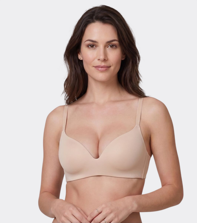 Reggiseno Jadea senza ferretto Abbraccio triangolo in microfibra