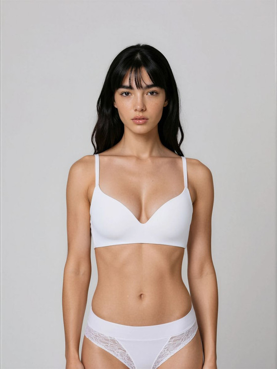 Jadea Reggiseno triangolo senza ferretto  in microfibra Abbraccio