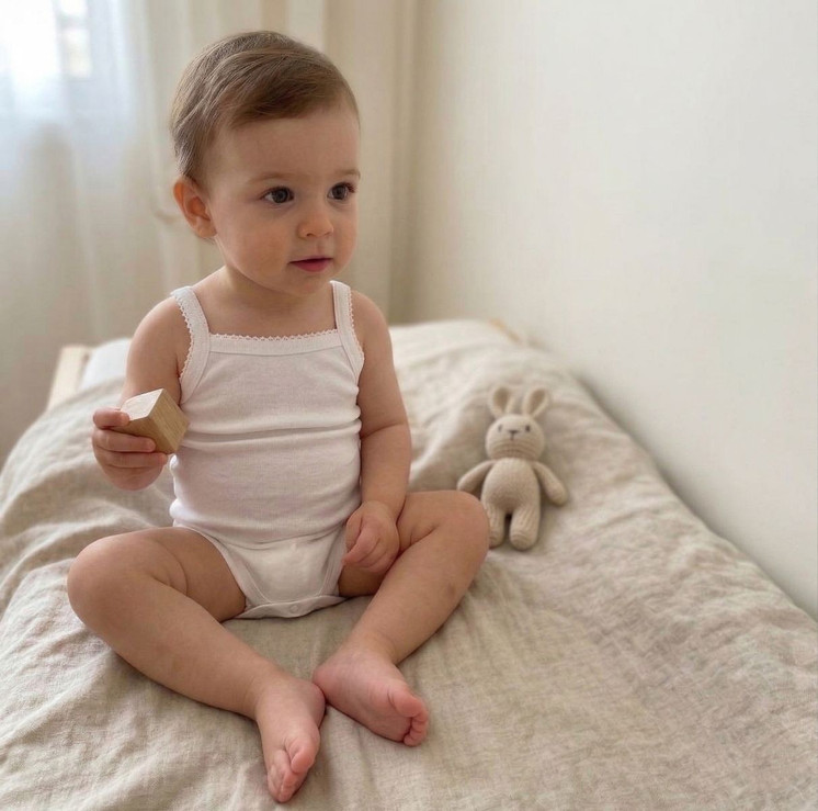 Ellepi (pezzi 2)  Body Neonata Spalla Stretta in 100% Cotone  3624